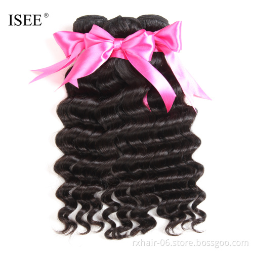 9A Grade Virgin Brazilian Deep Wave 100 Grams Of 100% Human Hair In Johannesburg